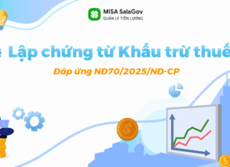 Mùa cao điểm chứng từ khấu trừ thuế điện tử: MISA SalaGov tiếp sức đơn vị HCSN vượt sóng!